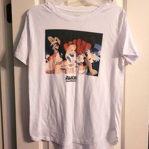 Oversized Disney Alice in Wonderland Graphic Tee